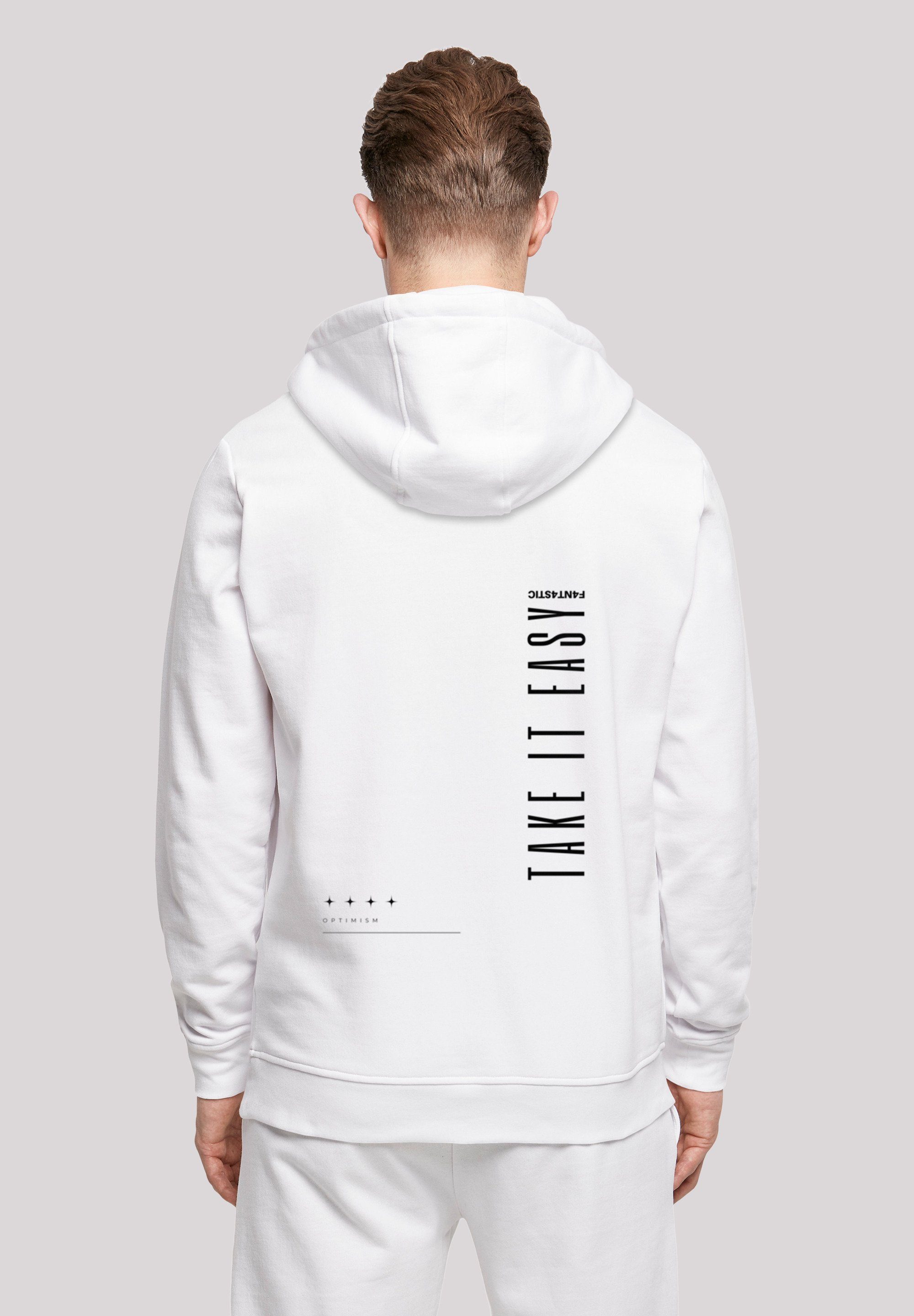 F4NT4STIC Kapuzenpullover Take It Easy HOODIE günstig online kaufen