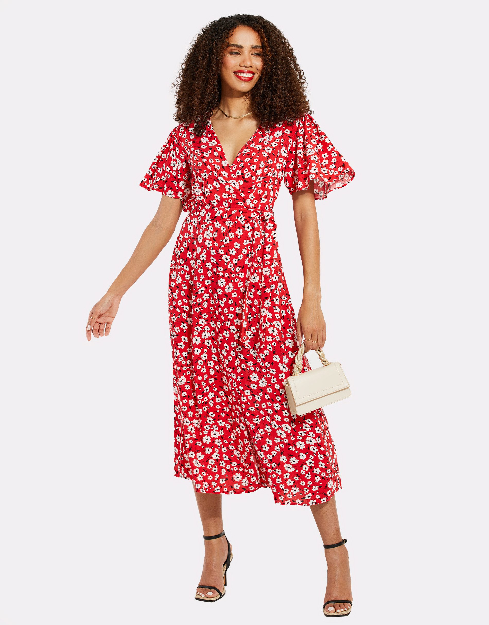 Threadbare Sommerkleid THB Malika (1-tlg) mit Volants