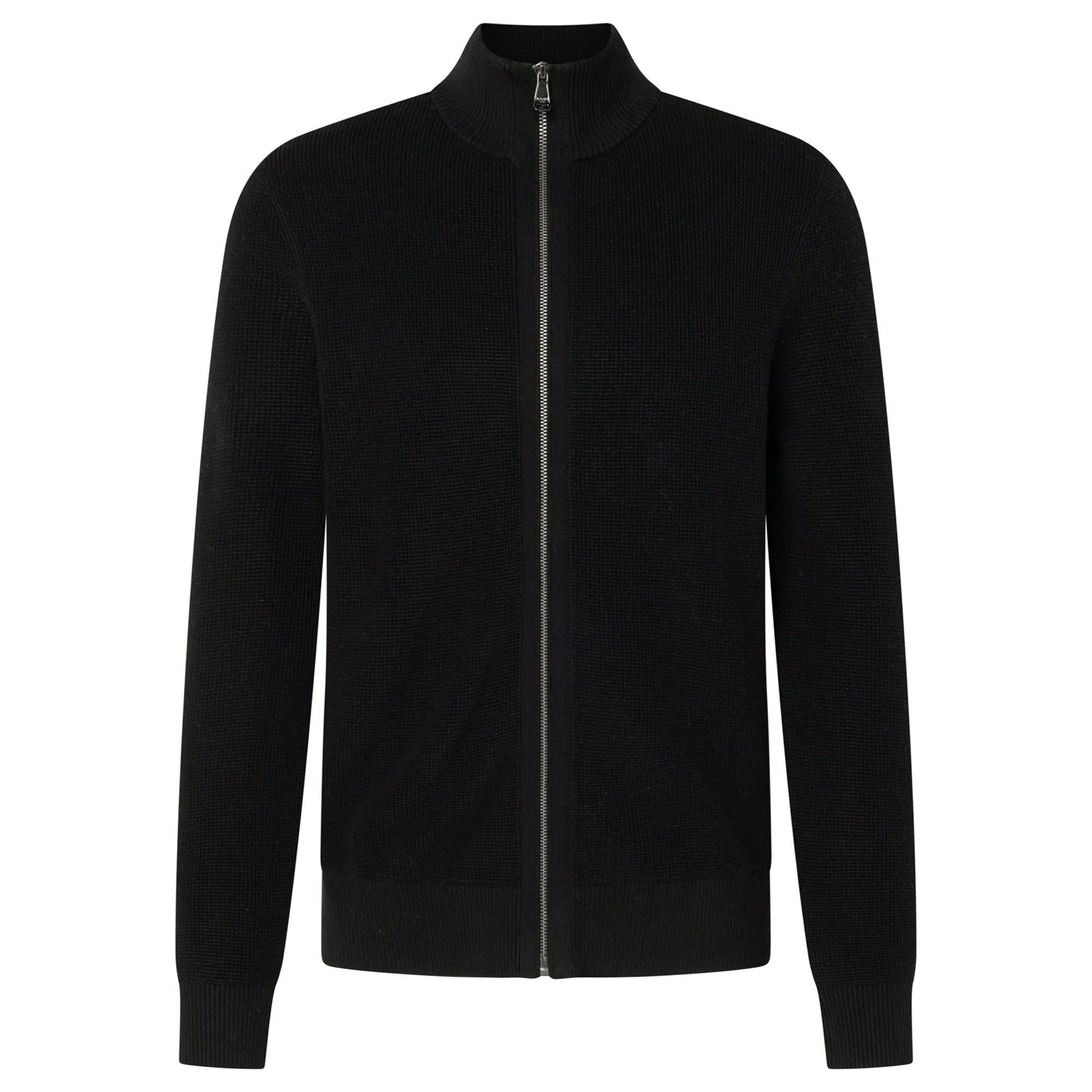Joop Jeans Sweatshirt Herren Strickjacke 1er Pack Baumwolle (Packung, 1er Pack)