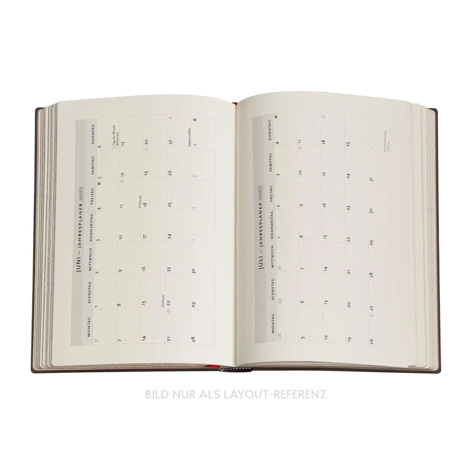 Monatskalender 12-Monatskalender 2027 Gaudis Sonne Midi Verso – Bild 5 von 5
