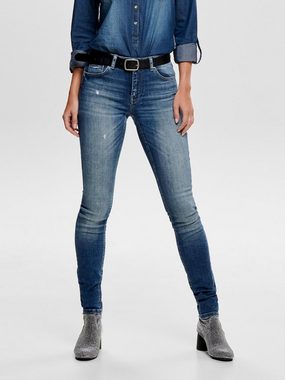 ONLY Skinny-fit-Jeans ONLY Damen Skinny Jeans ONLCARMEN, blau