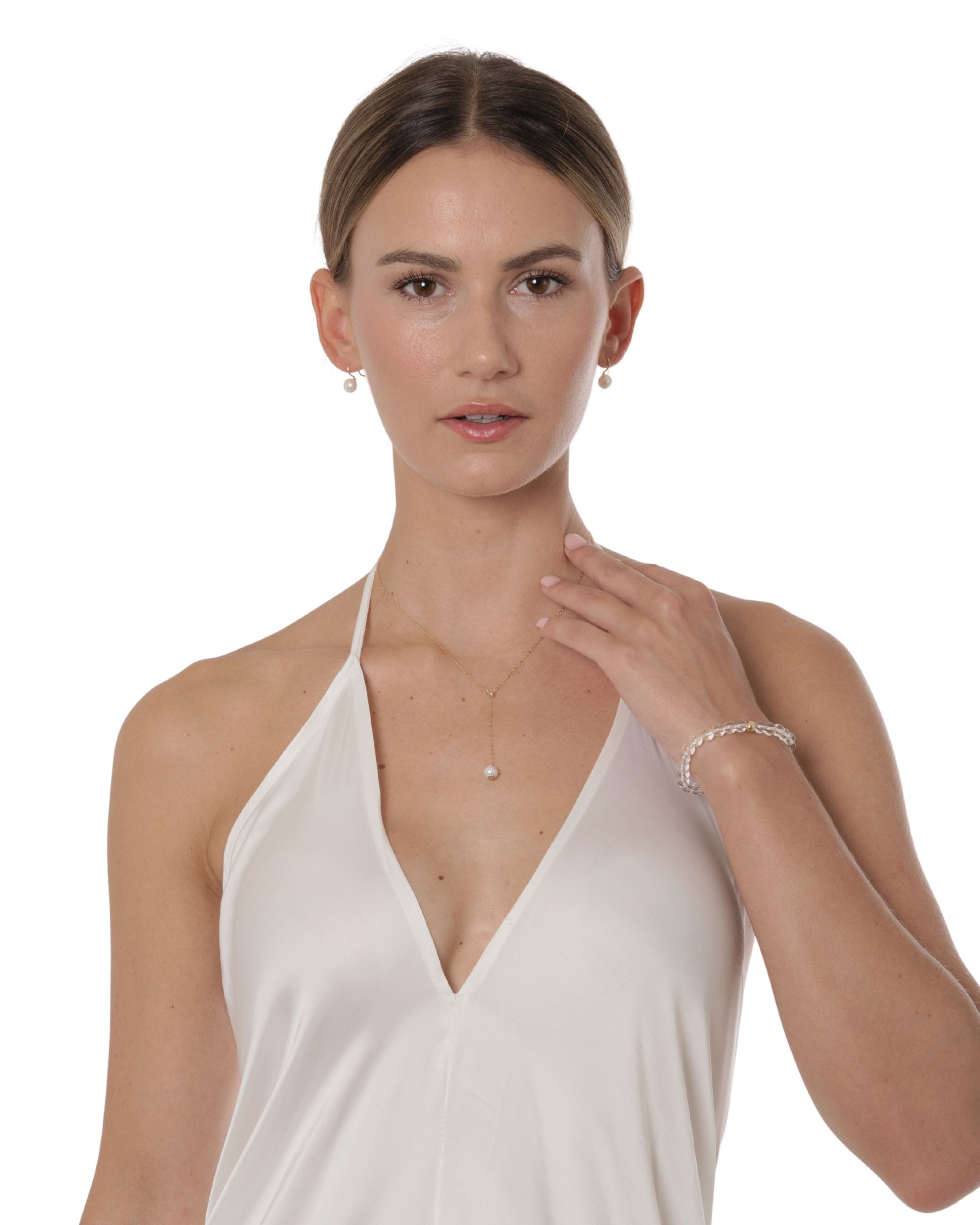 MayTree Armband Armband Bergkristall 19-21cm (Stück, 1-tlg), mit Perle aus günstig online kaufen