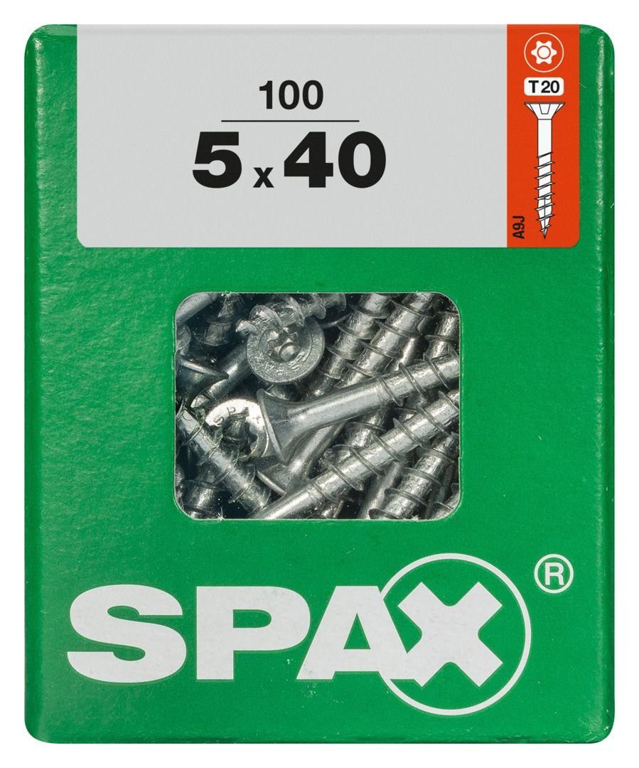 SPAX Holzbauschraube Spax Universalschrauben 5.0 x 40 mm TX 20 - 100