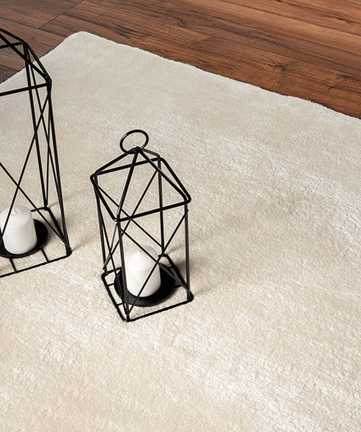 KADIMA DESIGN Teppich ALDAN Teppichläufer Beige 60x110 Uni Polyester Antirutsch Wohnraum, Läufer, Höhe: 18 mm, Trittschalldämmend, Strapazierfähig, Farbecht, Pf – Bild 5 von 5