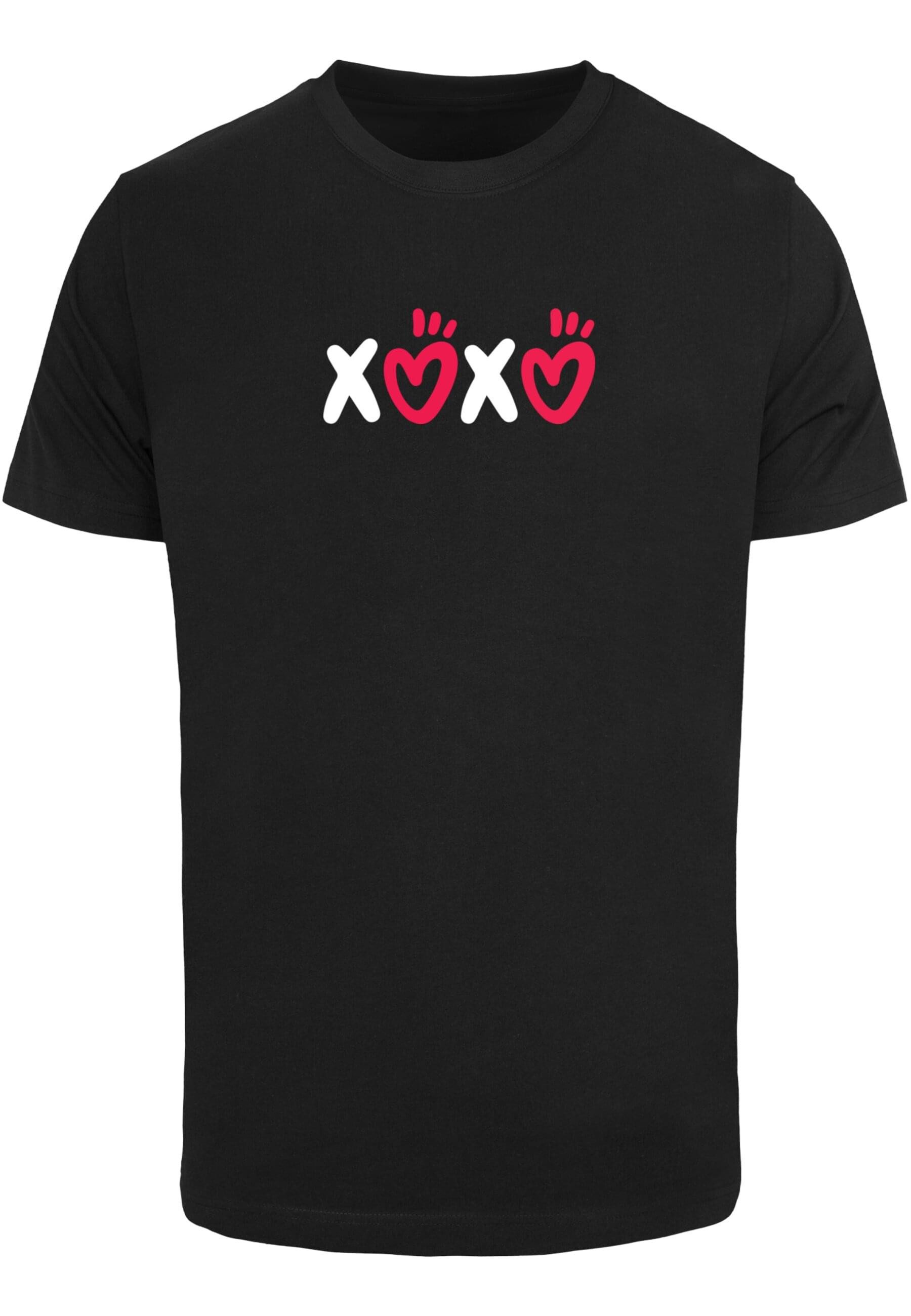 Merchcode T-Shirt Merchcode Herren Valentines Day - XOXO T-Shirt Round Neck (1-tlg)