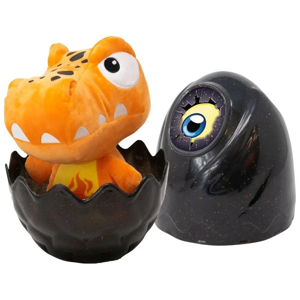 BOTI Plüschfigur BOTI 38180 - Crackin EGGS Dino Plüsch - Lava Flow (schwarz)