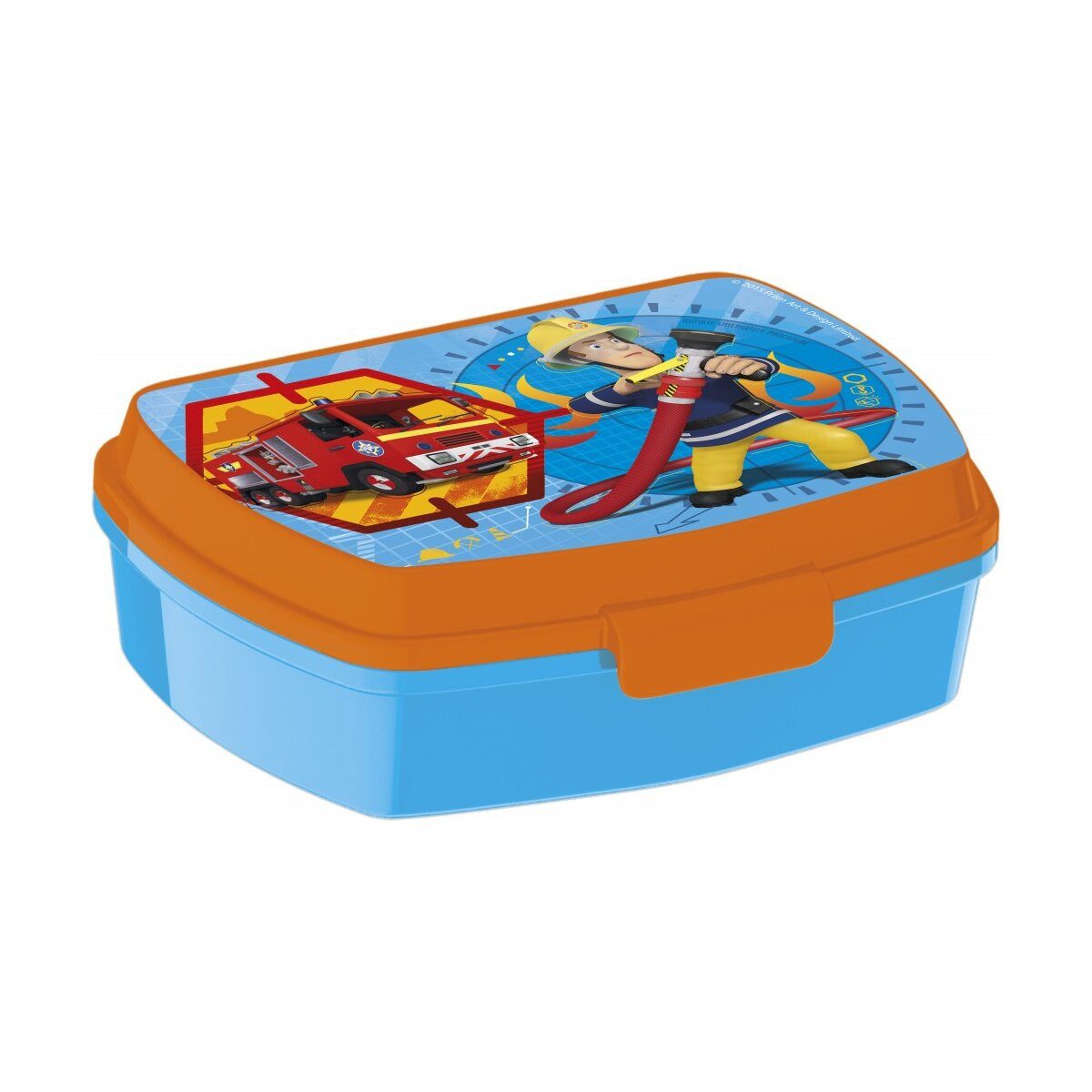 Feuerwehrmann Sam Lunchbox Feuerwehrmann Sam Rescue Mission Brotdose Kinder, 100% Kunststoff, (1-tlg)