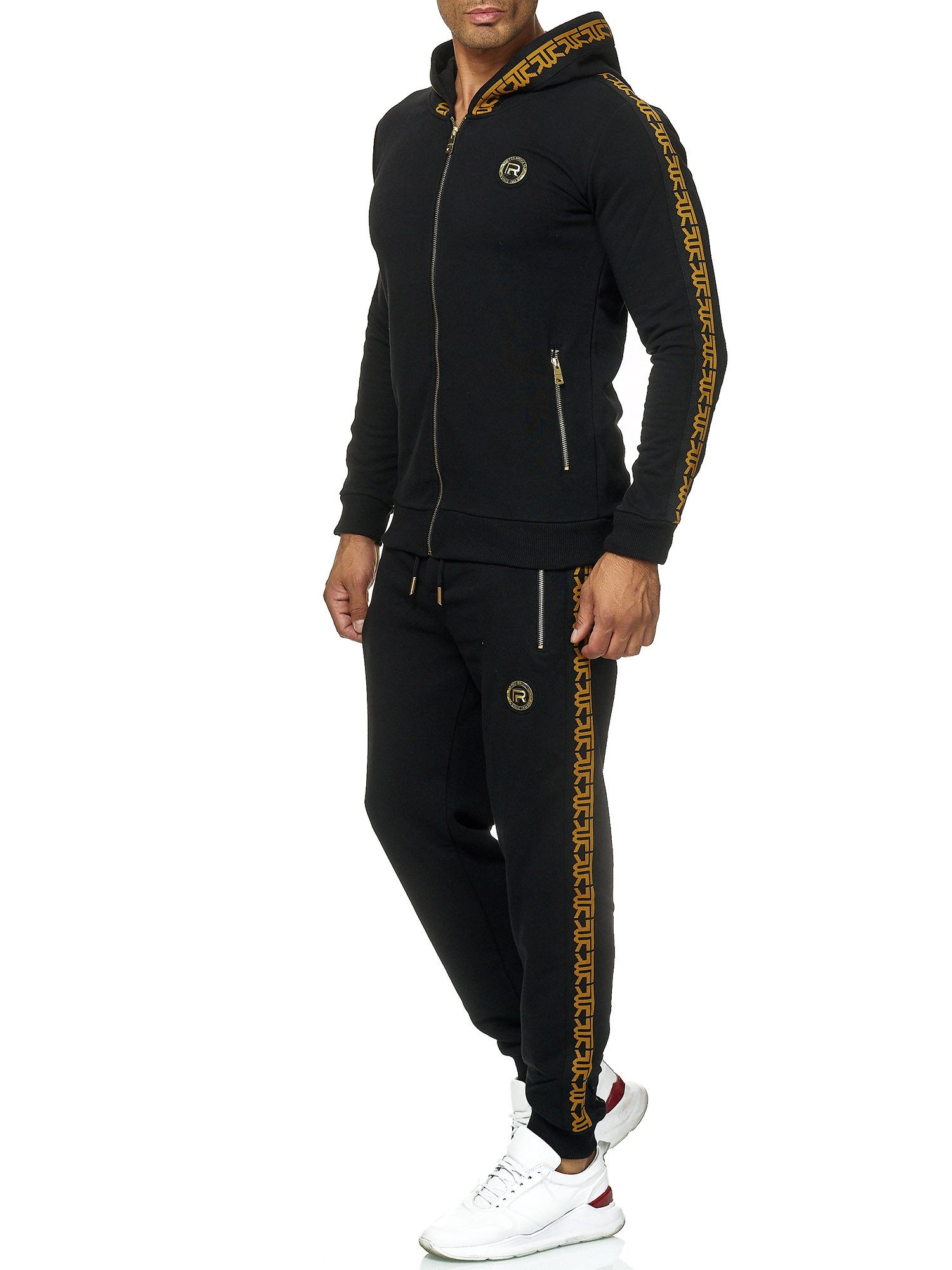 RedBridge Jogginganzug Red Bridge Herren Jogginganzug Sweat Suit Set Jacke günstig online kaufen