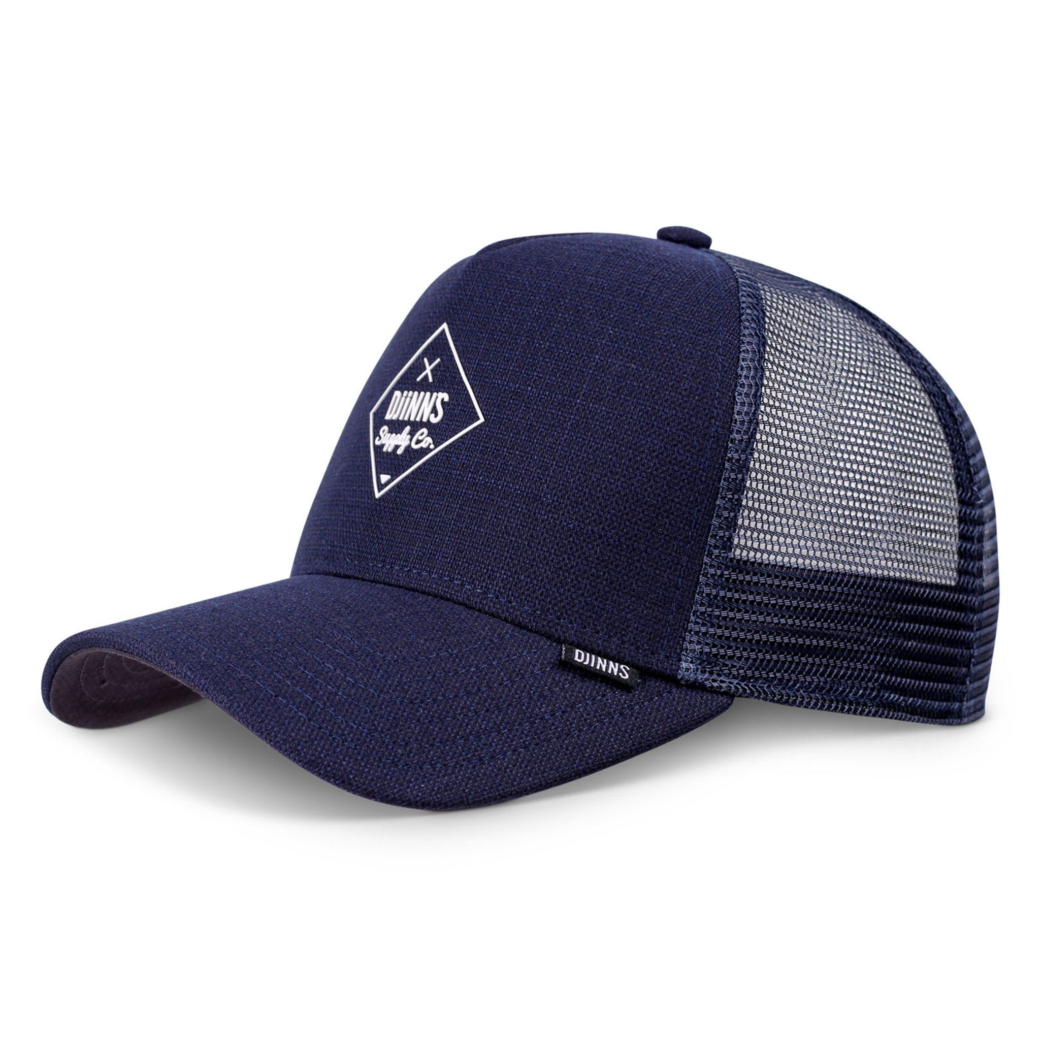 Djinns Trucker Cap Djinns HFT Cap Cottoncheck (Basecap, Basecap, Meshcap, Trucker Kappe) Kariertes Muster
