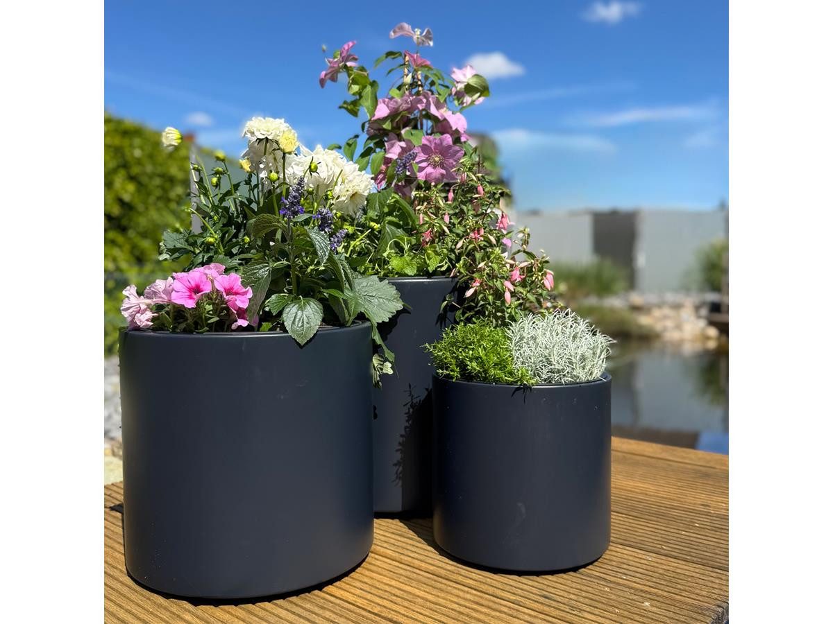 Prosperplast Blumentopf Heos (30 cm), mit günstig online kaufen