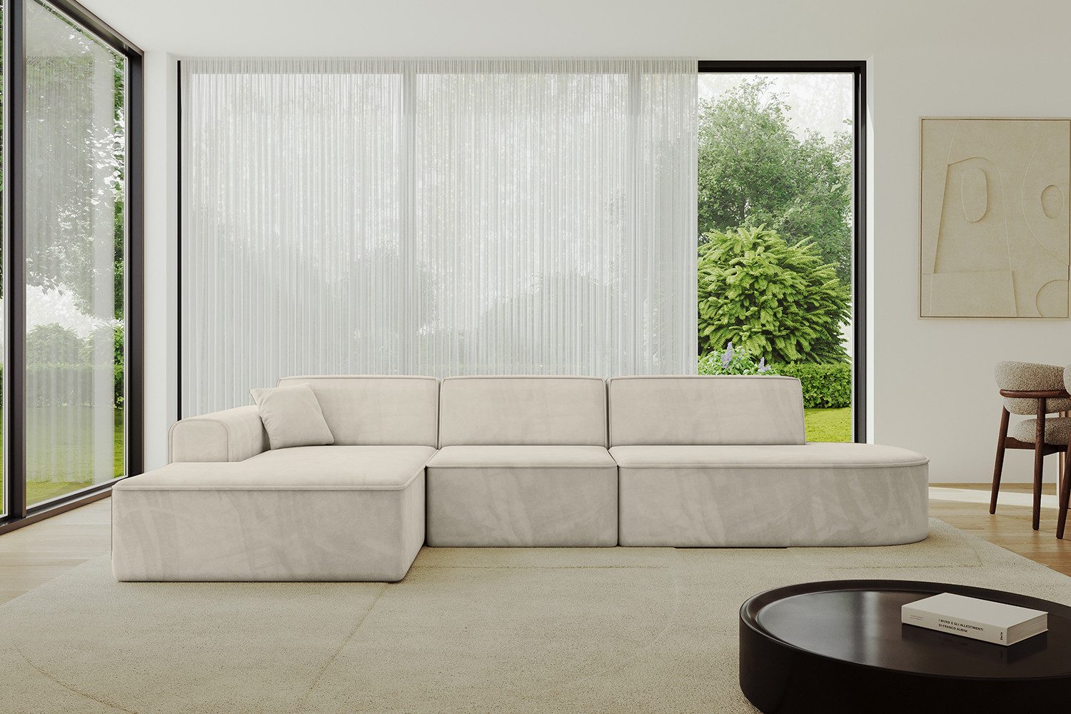ALTDECOR Ecksofa IREA-L2-v3, Sofa Praktische Bequeme Funktionsecke Couch L- günstig online kaufen