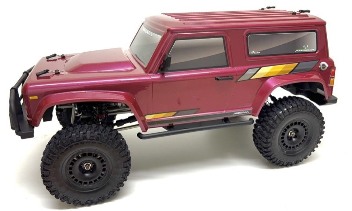 Absima RC-Auto 1:10 All Terrain Crawler CR4.4eco BRONCO Allrad (fertig aufgebaut inkl. neuster 2.4 GHz Fernsteuerung), DIE AMERIKANISCHE OFFROAD-IKONE FÜR ALLE ERLEBBAR
