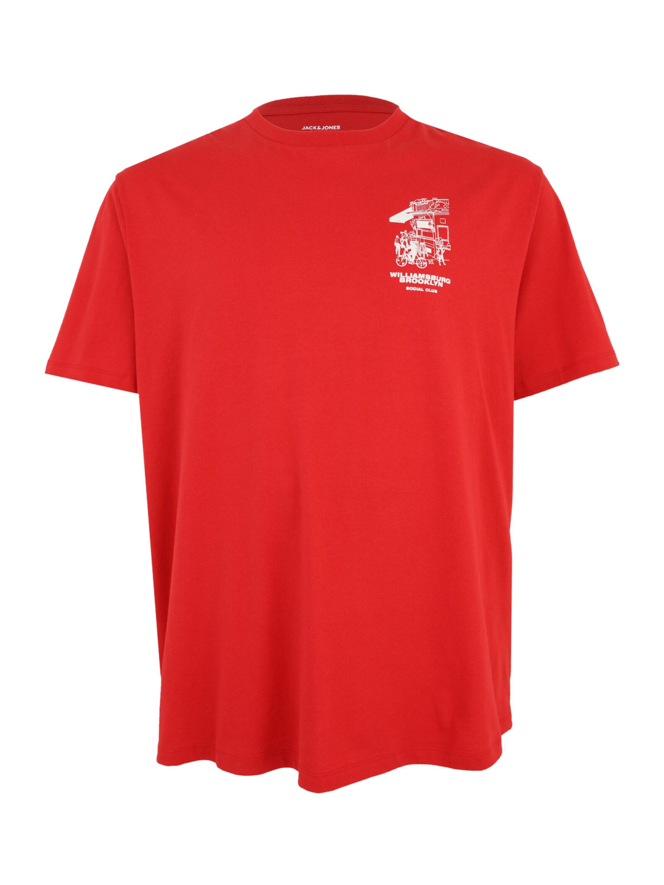 Jack & Jones PlusSize T-Shirt JORWILLIAMSBURG (1-tlg)