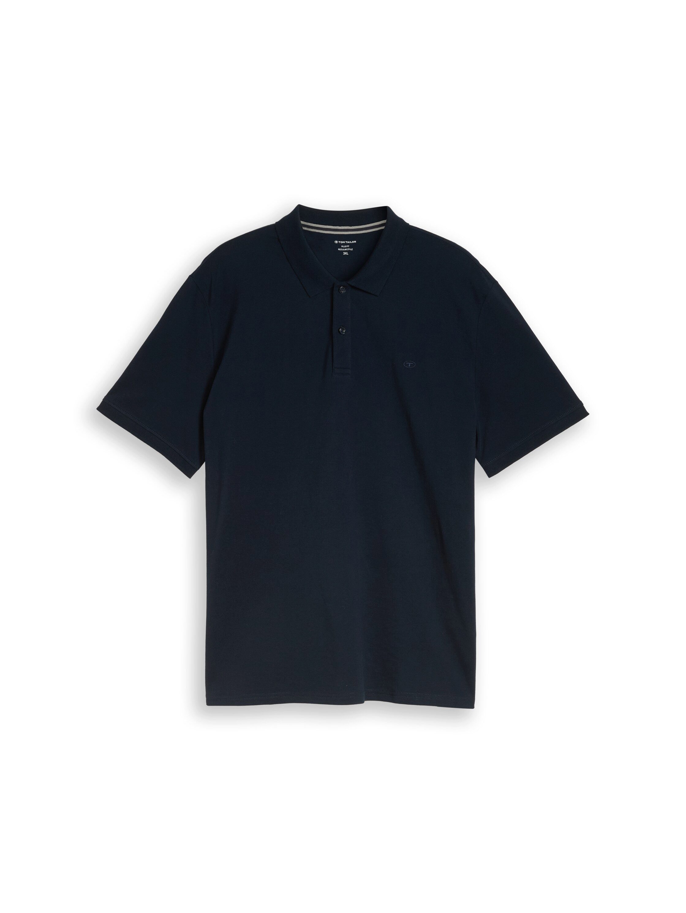 TOM TAILOR PLUS Poloshirt mit Logo-Stickerei - Große Größen – Bild 5 von 5