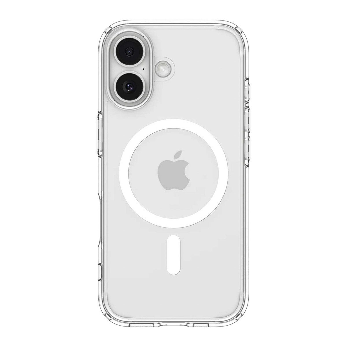 Spigen Backcover Spigen Ultra Hybrid Backcover MagSafe Apple iPhone 17 - Clear / White