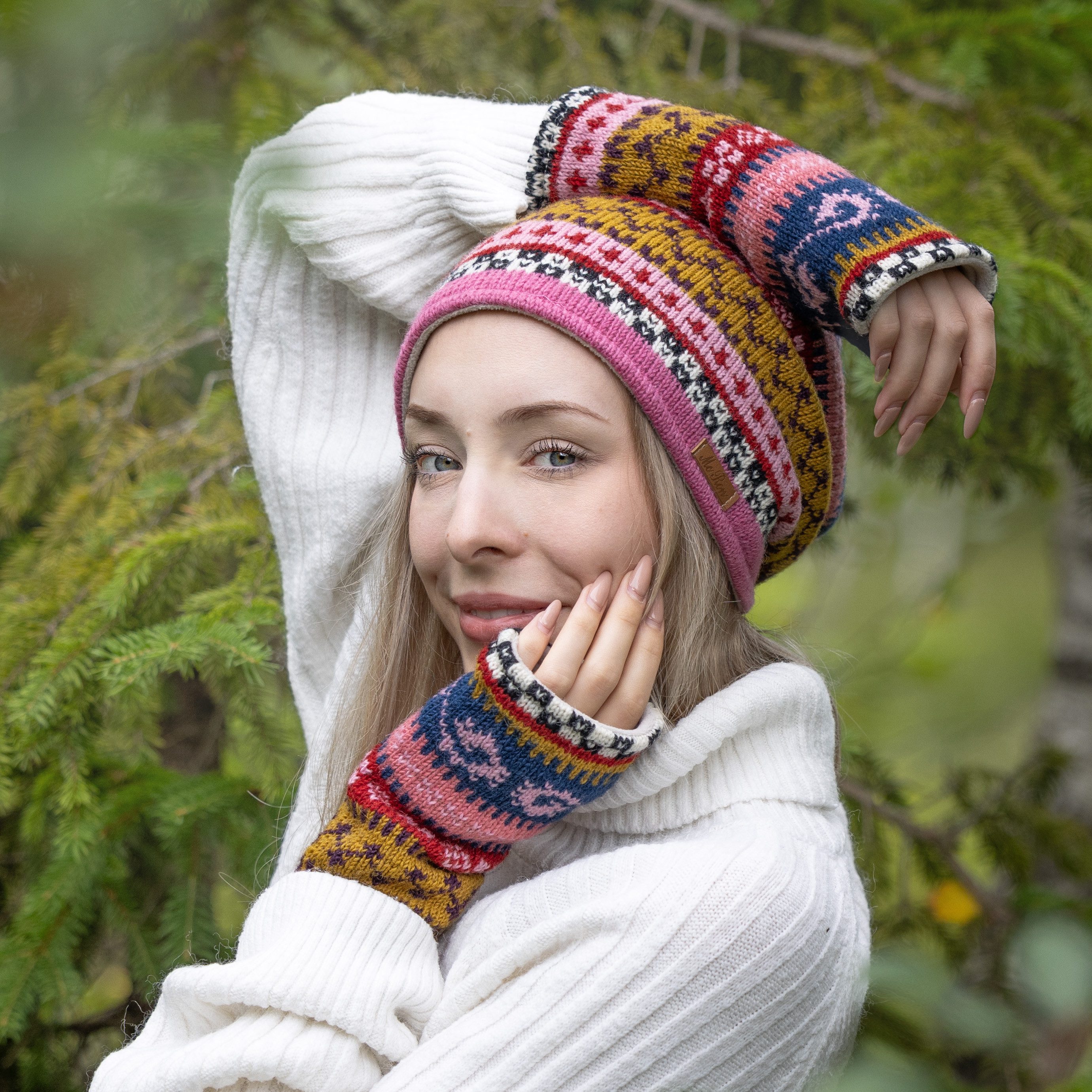 McRon Armstulpen Pulswärmer Modell Marlies Mit Daumen