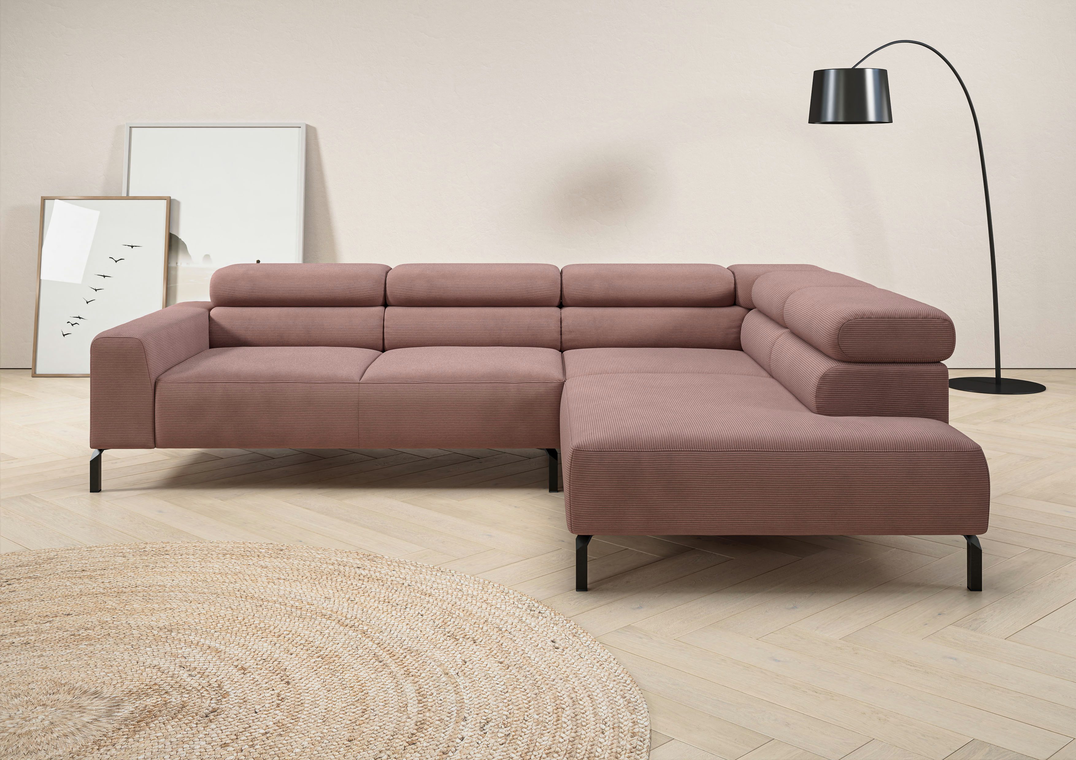Places of Style Ecksofa Antonelli, L-Form, günstig online kaufen