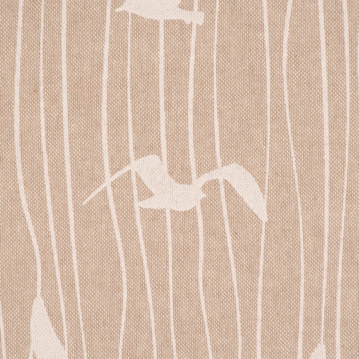 St), blickdicht, Vorhang vorgewaschen (1 LEBEN., Iconic wei, Seagull Germany, Stripe LEBEN. made Vorhang natur Möwen Baumwolle, Smokband SCHÖNER Streifen handmade, SCHÖNER in