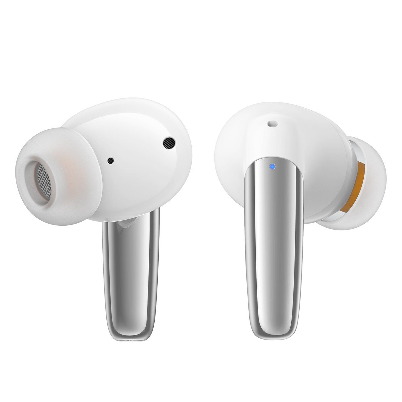 JOYROOM Jbuds Series JR-BB1 TWS In-Ear Bluetooth-Kopfhörer (Bluetooth, Touch Control, Bluetooth, 5.3, Wasserdichter IPX-4, ENC) Weiß