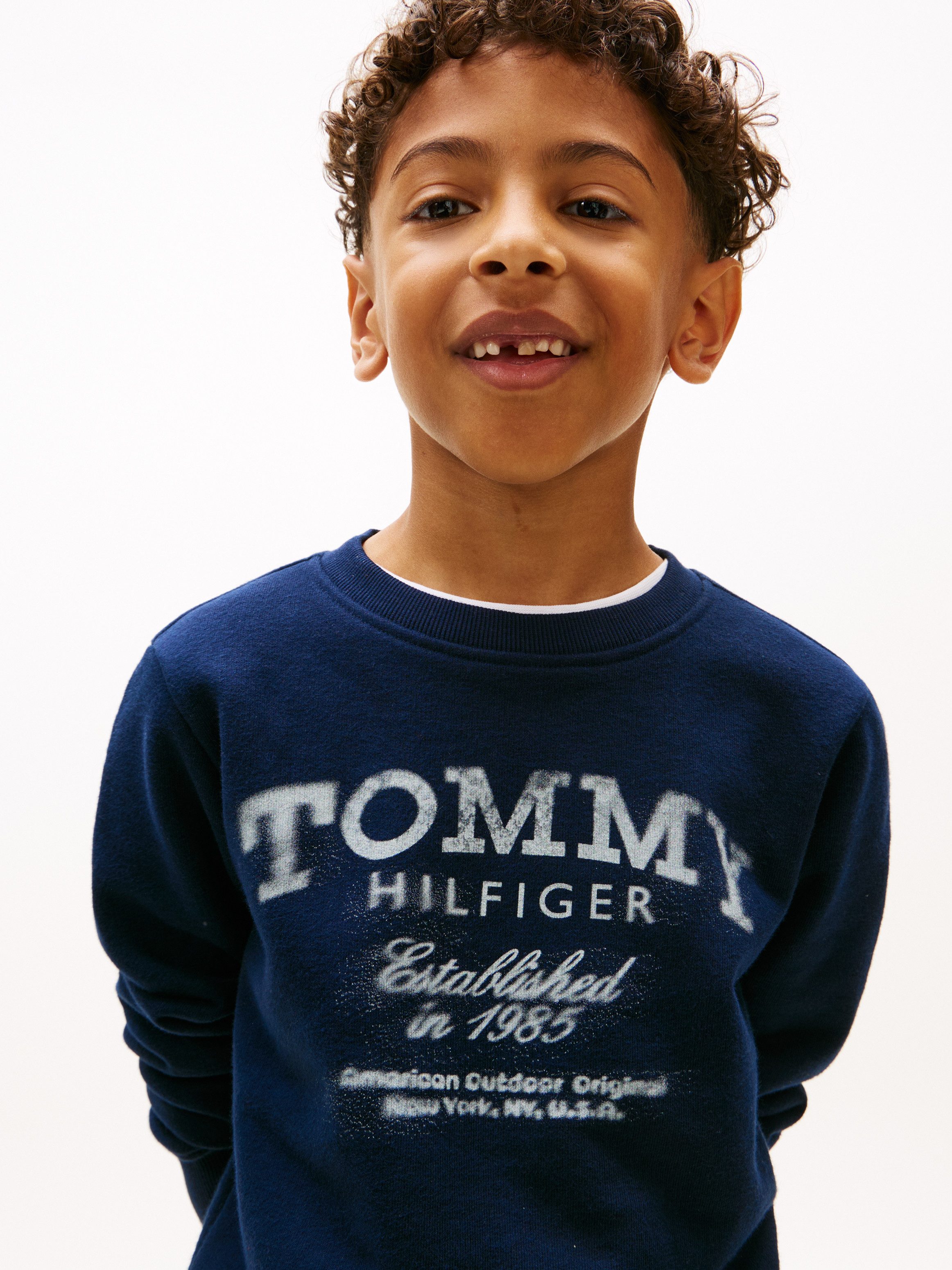 Tommy Hilfiger Sweatshirt Regular fit, für Kinder bis 16 Jahre