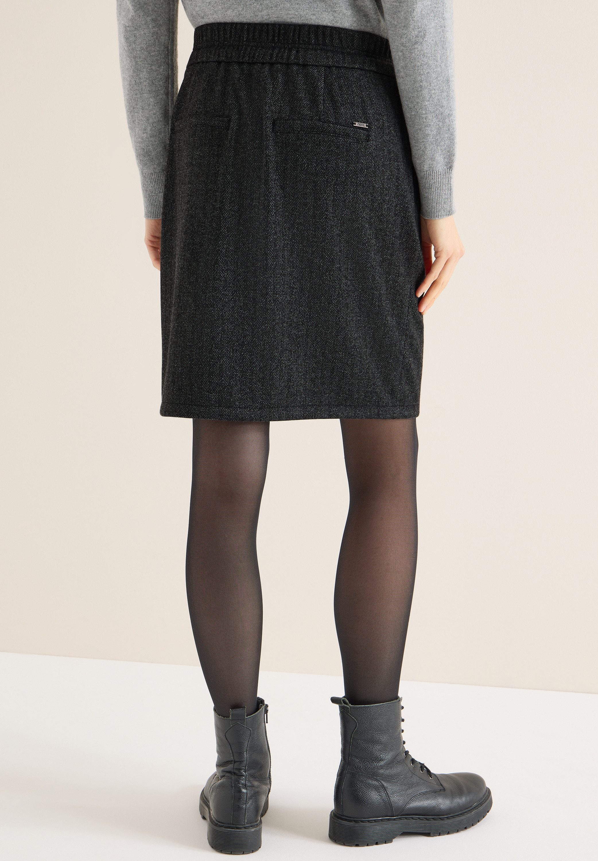 CECIL Minirock Elastikbund mit Tunnelzug