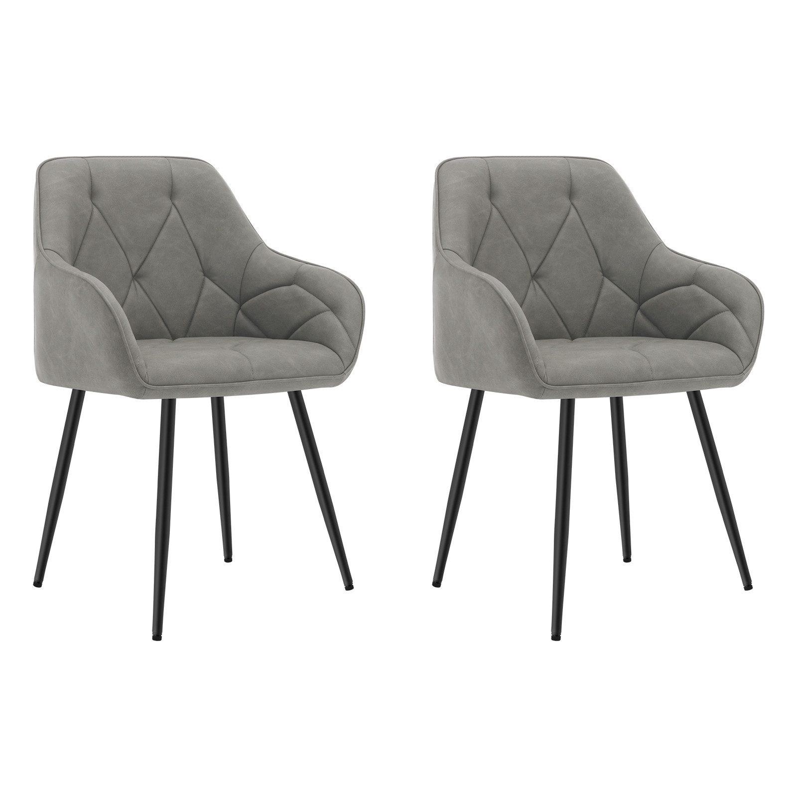 Woltu Polsterstuhl (Set, 2 St), Esszimmerstühle Ergonomisches Design Stuhl günstig online kaufen