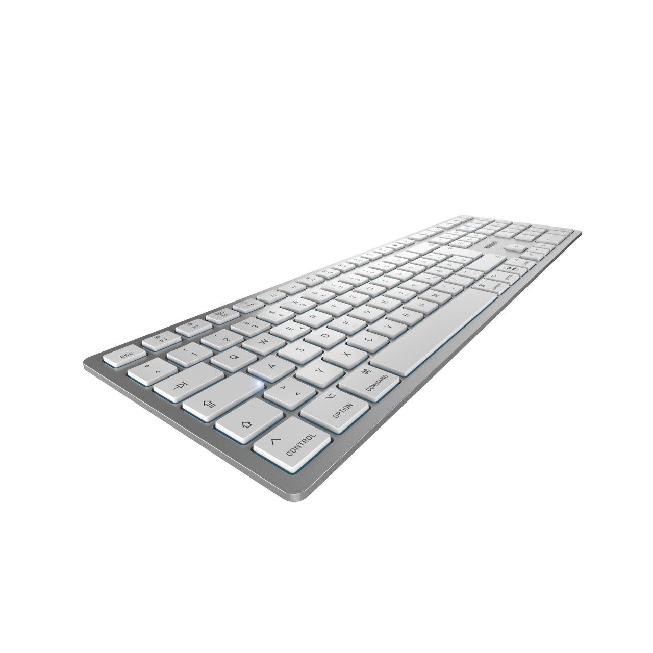 Cherry KW 9100 SLIM FOR MAC Wireless-Tastatur (kabellos, wiederaufladbar)