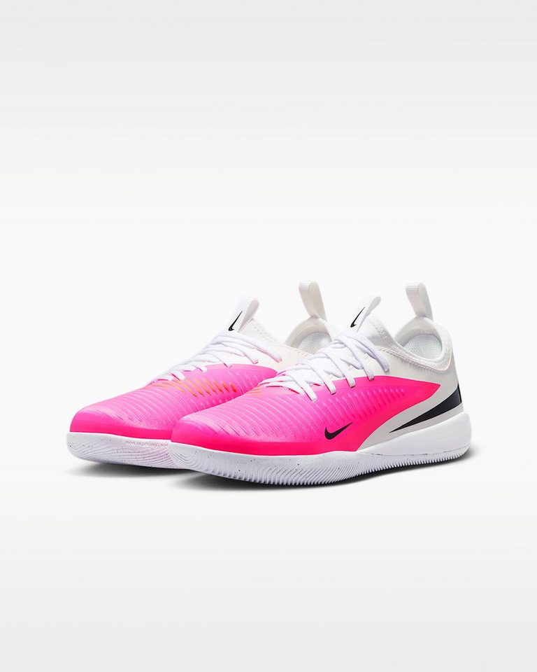 Nike JR PHANTOM 6 LOW ACAD IC T Fußballschuh Außensohle für Hallenböden