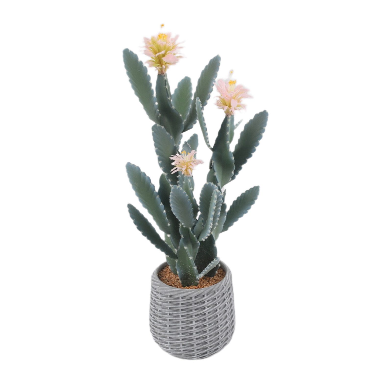 Kunstbonsai Faux Kaktuspflanze, 36" hohe künstliche realistische Textur Topf hoher, GarveeMore