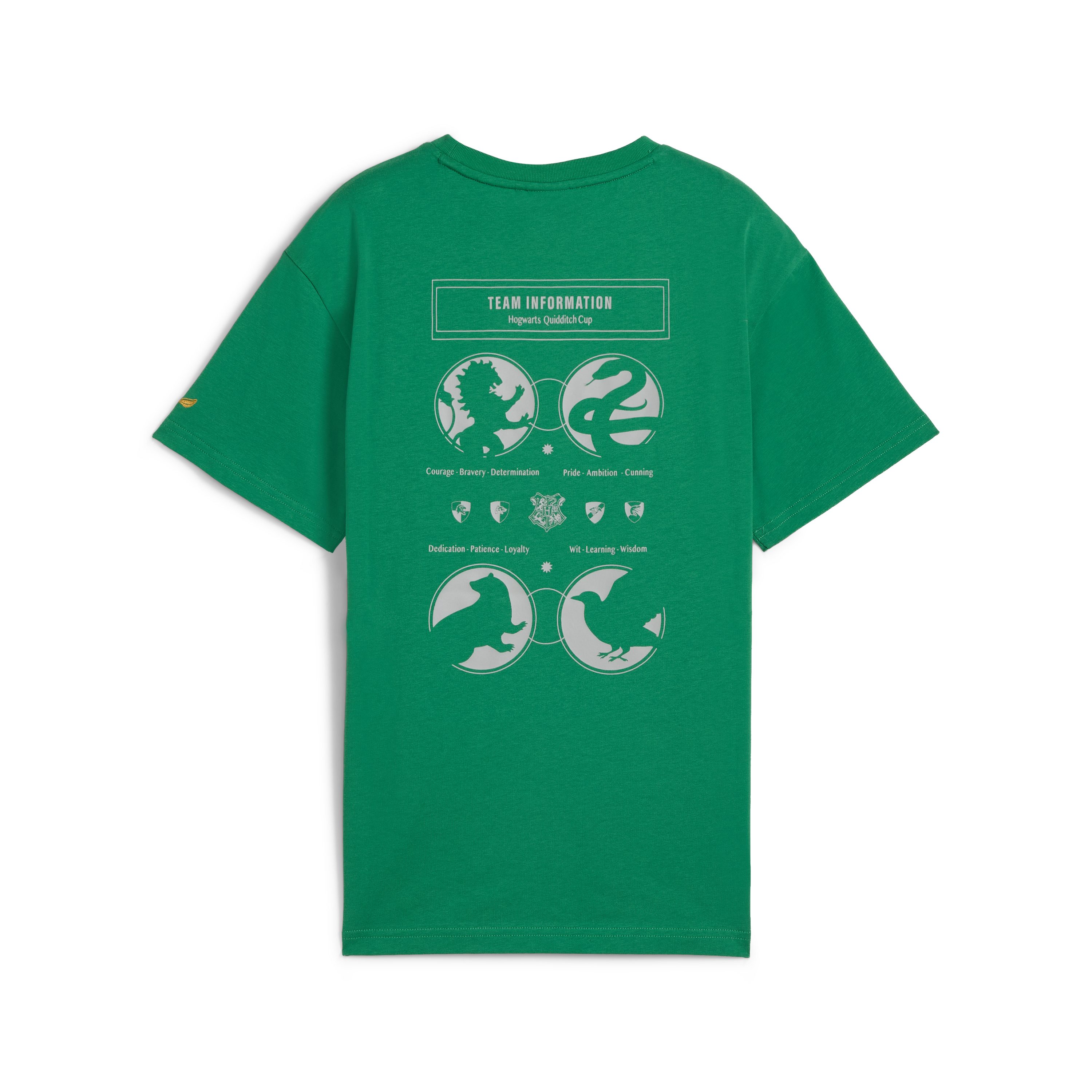 PUMA T-Shirt X HARRY POTTER RELAXED GRAPHIC TEE sportlicher Stil, Rundhalsausschnitt, Kurzarmdesign – Bild 5 von 5