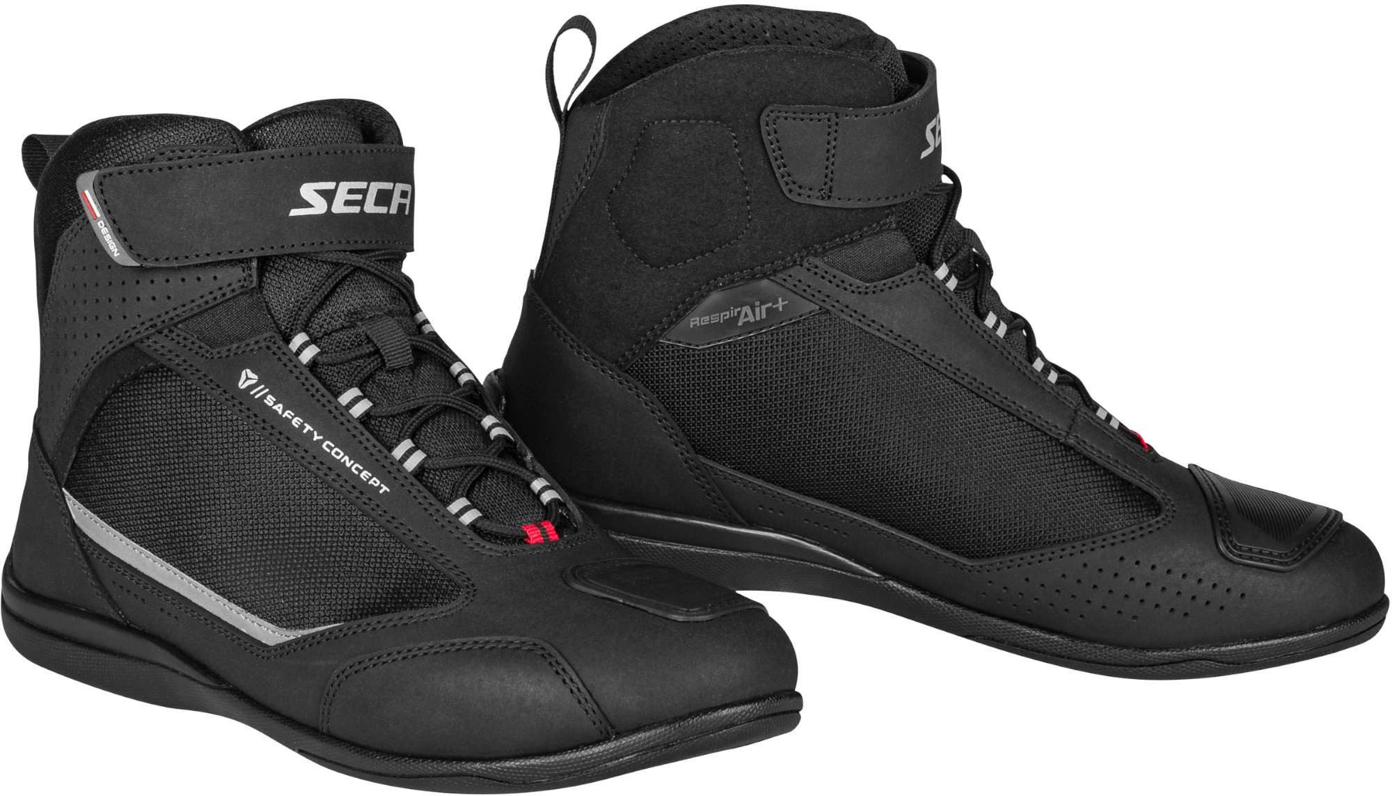 SECA Seca Traffic II Motorrad Stiefel Motorradstiefel Atmungsaktiv reflektierende
