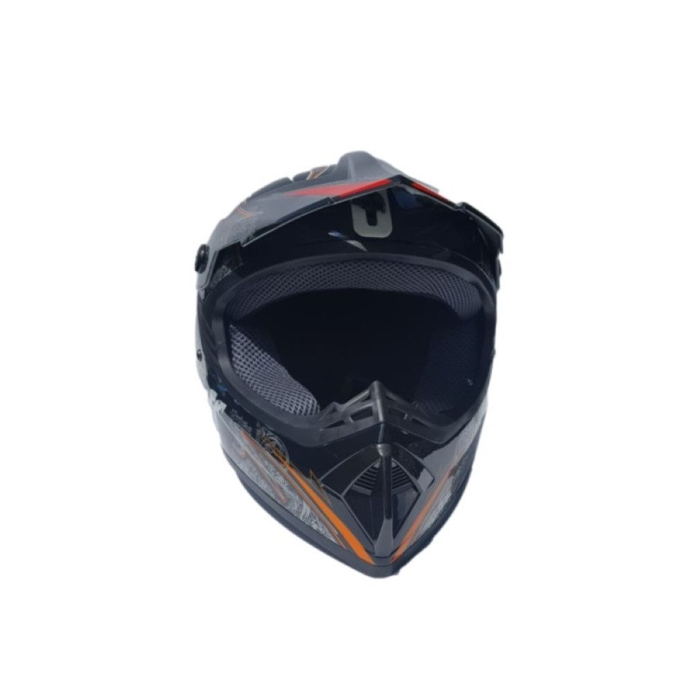 FunSport-Factory Motocrosshelm Mejia Kinder Crosshelm Motocross Helm Kinder Motorradhelm Schwarz