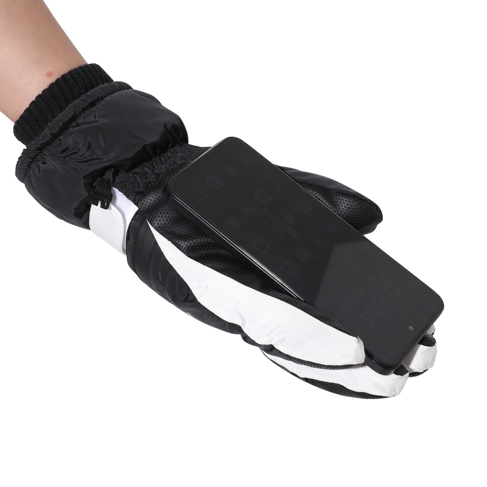Sunicol Skihandschuhe Wasserdicht Handschuhe Herren Damen Winterhandschuhe, Touchscreen Rutschfeste Thermohandschuhe für Radfahren, Laufen, Skifahren, Wandern