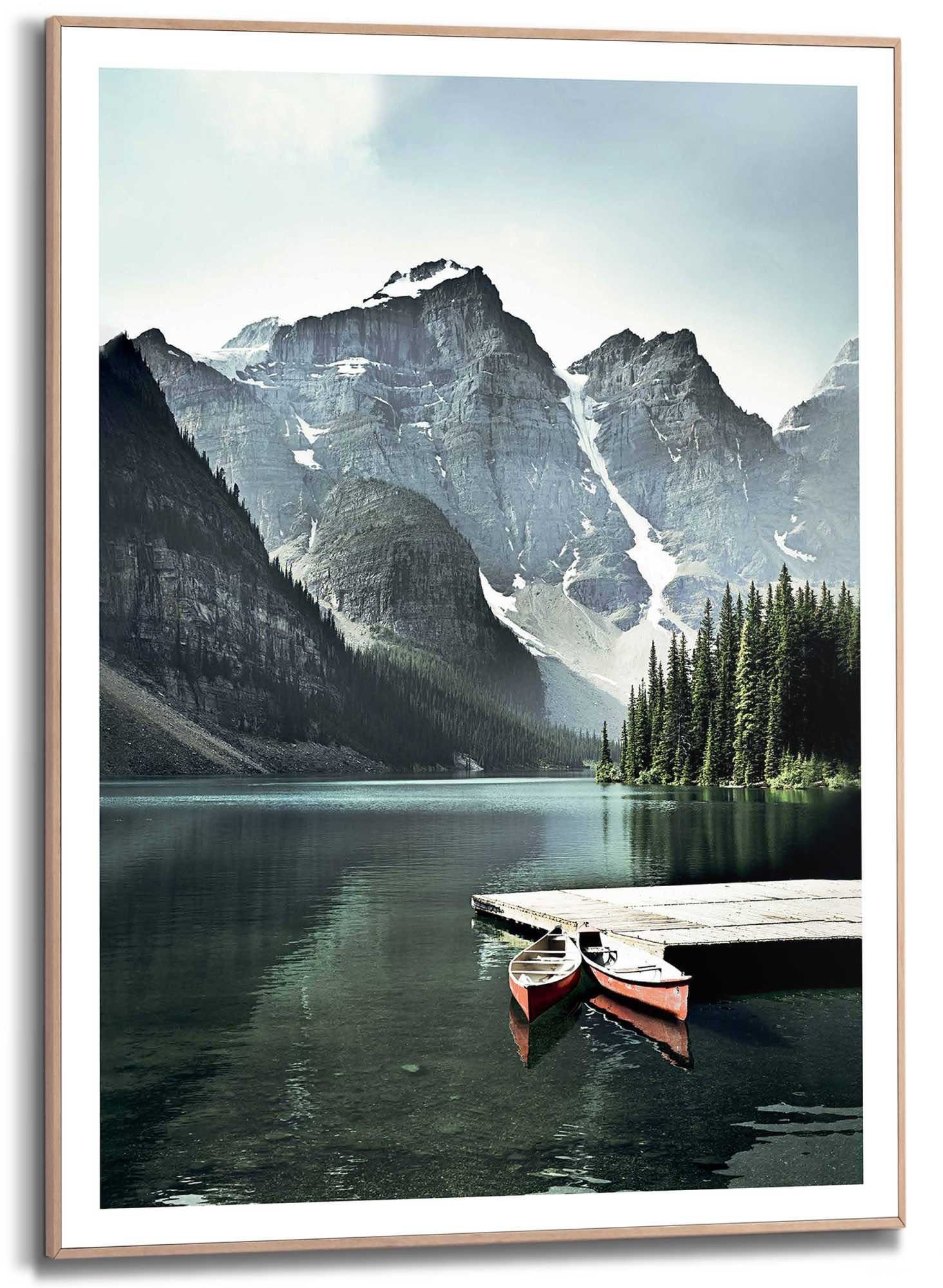 Reinders! Kunstdruck Lake Moraine | Kunstdrucke