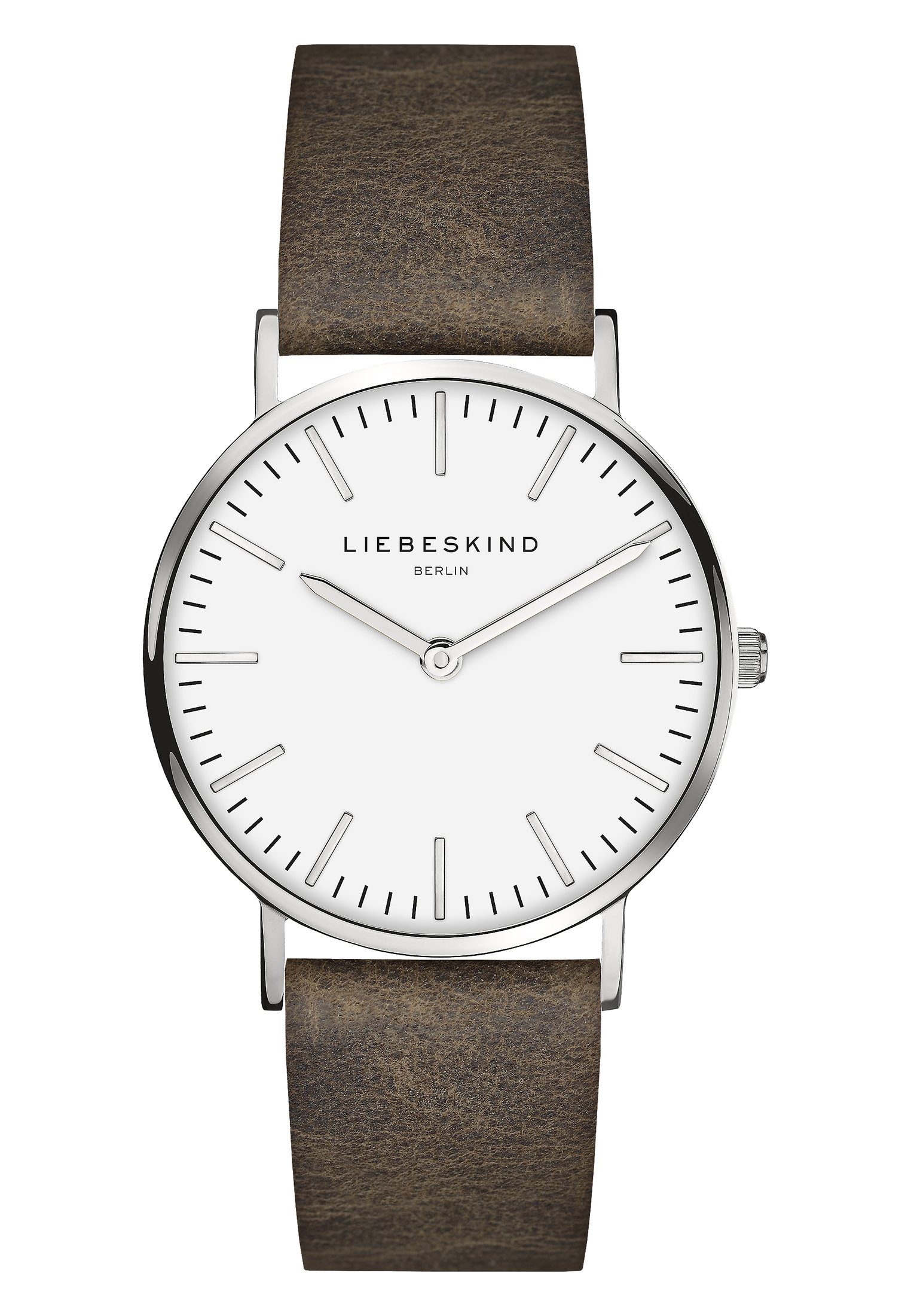 Liebeskind Berlin Quarzuhr Armbanduhr Dunkelbraun