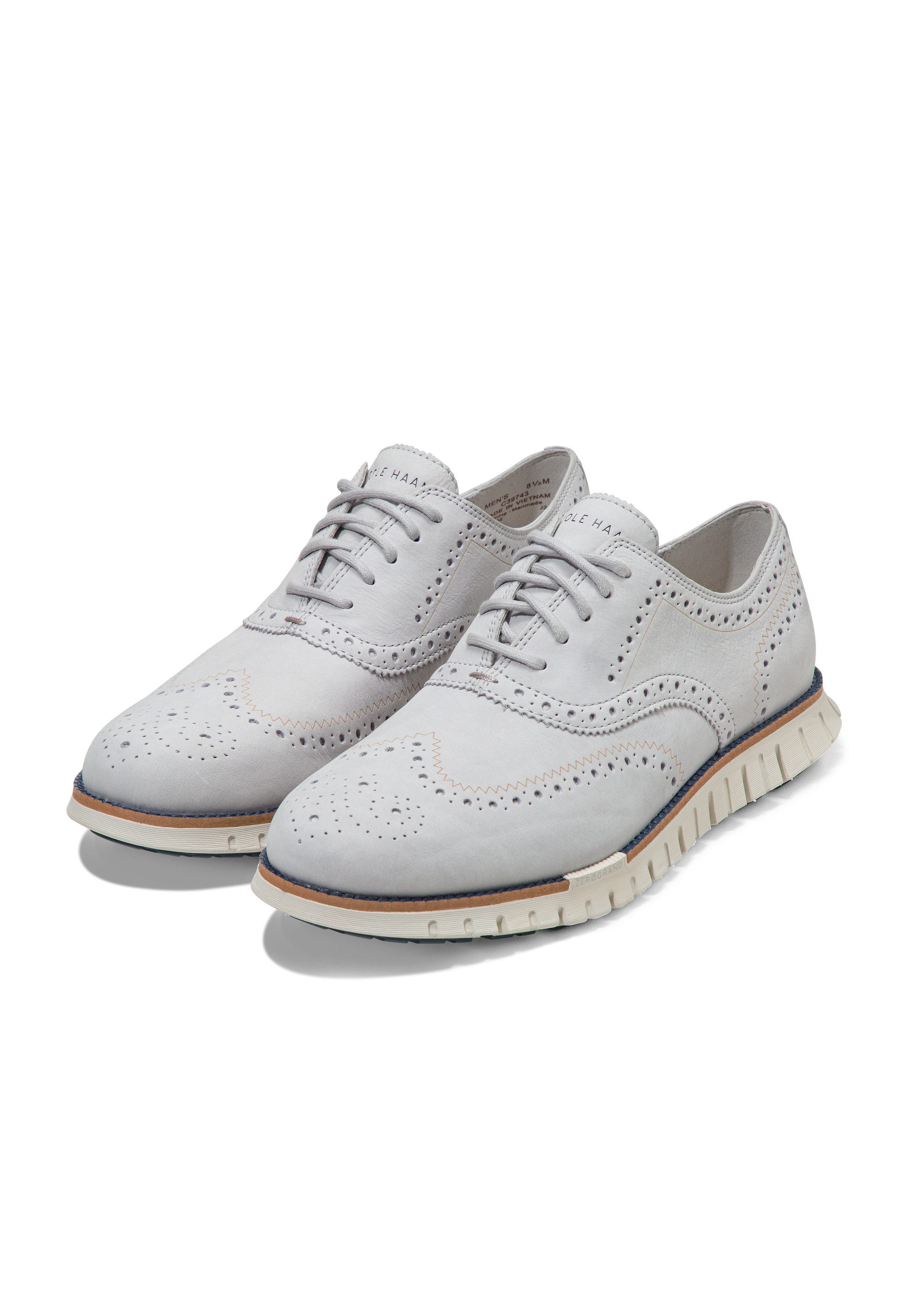 Cole Haan ZEROGRAND REMASTERED WINGTIP OXFORD Schnürschuh neue Leistenform, EVA-Sohle, starke Traktion
