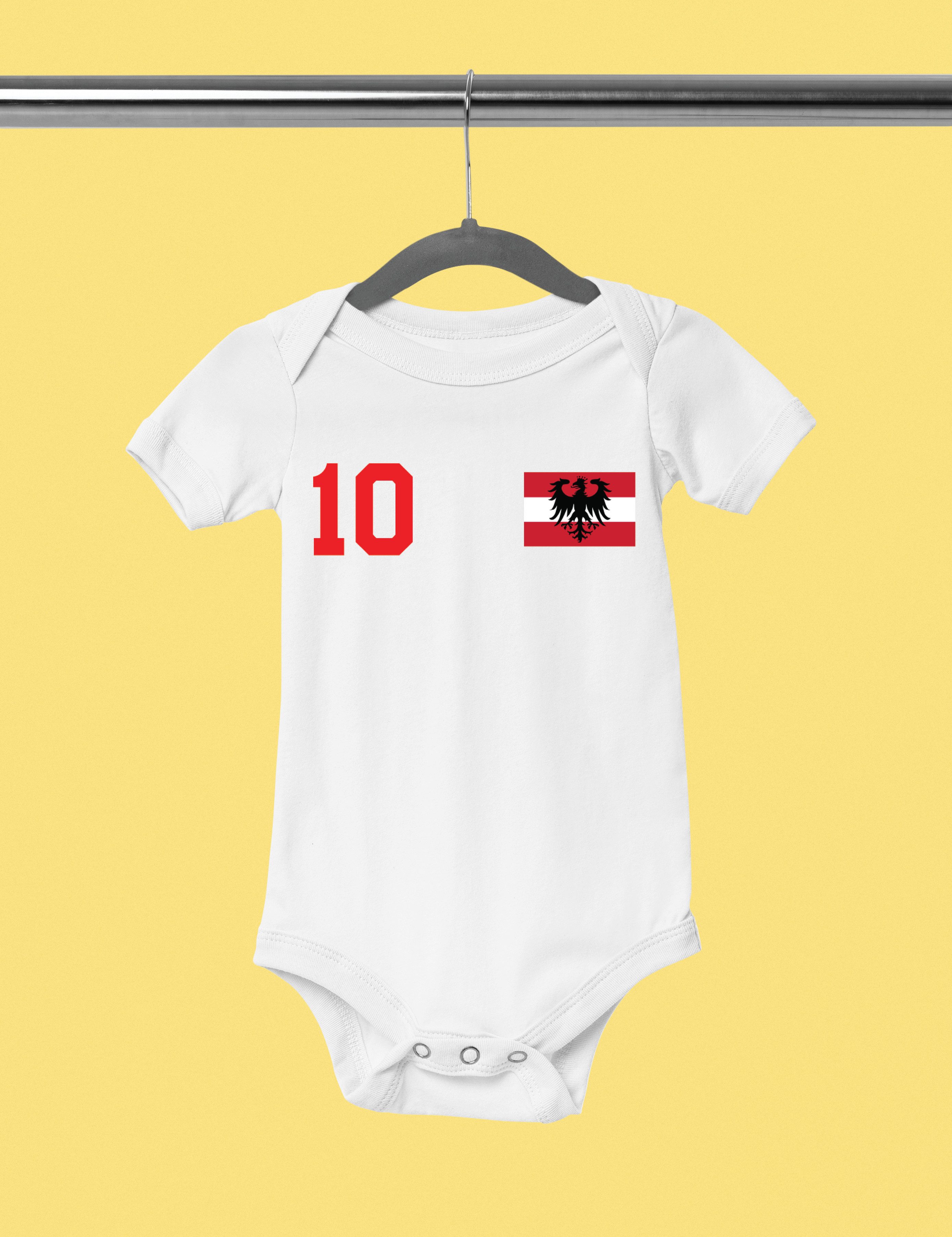 Youth Designz Kurzarmbody Österreich Kinder Baby Body Strampler mit modischem Motiv