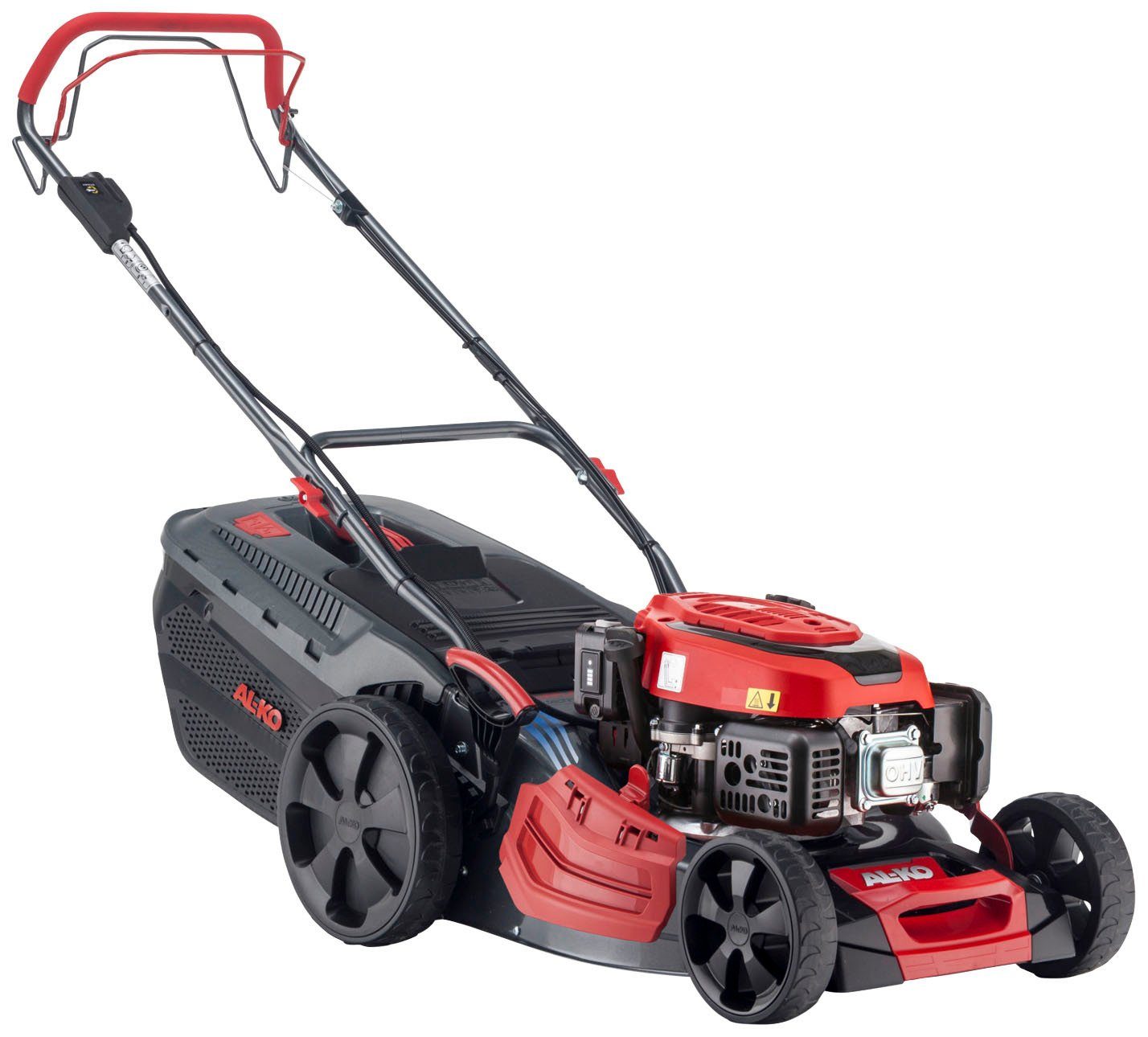 AL-KO Benzinrasenmäher Comfort 46.4 SPED-A, 46 cm Schnittbreite, Elektro-Start, 1-Gang Radantrieb