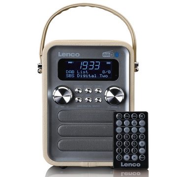 Lenco PDR-051 Digitalradio (DAB) (Digitalradio (DAB), FM-Tuner mit RDS, 4 W)