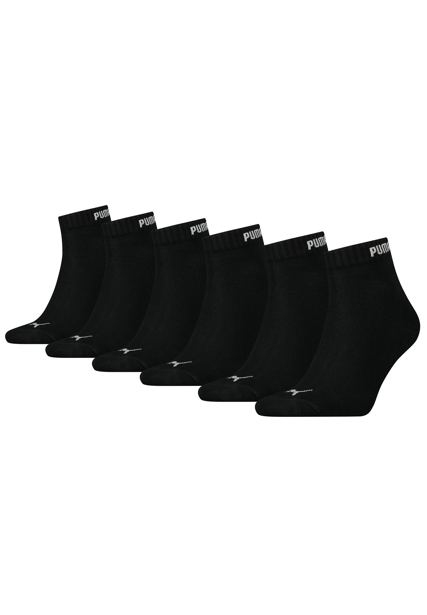 PUMA Socken ELEMENTS QUARTER 6P (Packung, 6-Paar, 6er-Pack)