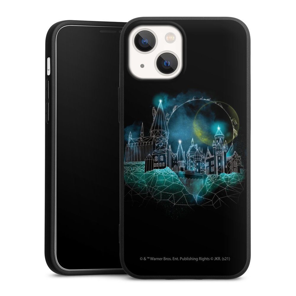 DeinDesign Handyhülle Harry Potter Hogwarts Schloss Hogwarts Castle, Apple iPhone 13 Mini Silikon Hülle Premium Case Handy Schutzhülle