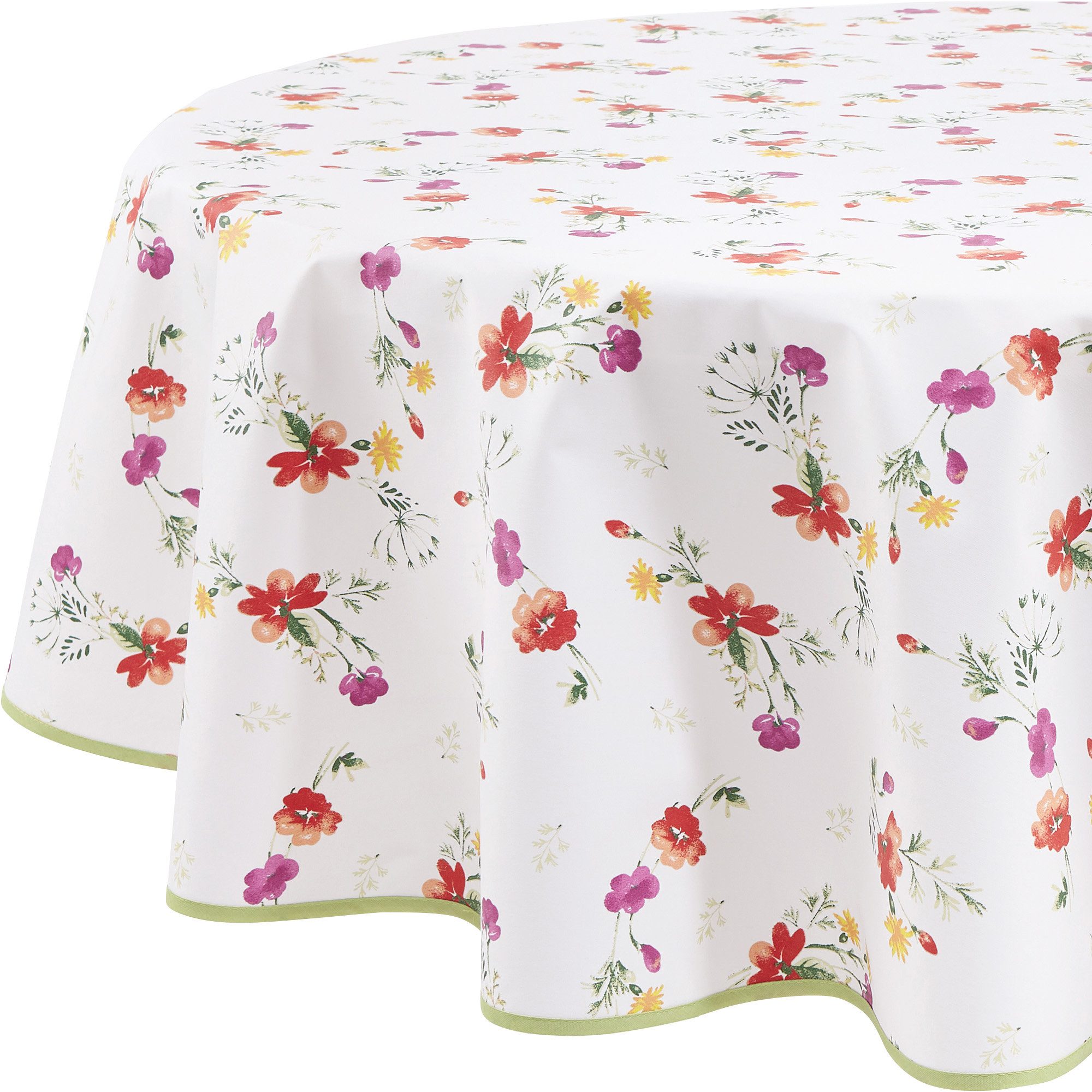 Erwin Müller Tischdecke Tischdecke, abwaschbar Blumen