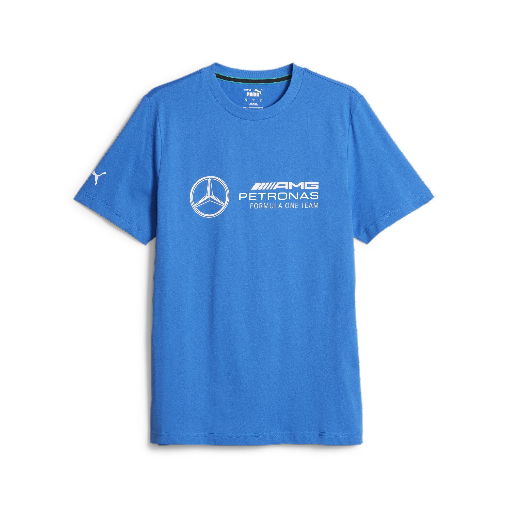 PUMA T-Shirt Mercedes-AMG PETRONAS Motorsport T-Shirt Herren Blue Ultra