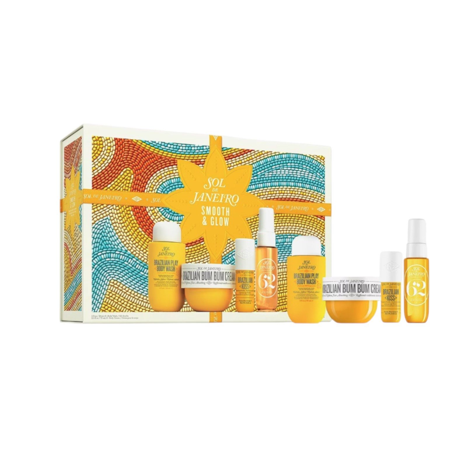 Sol de Janeiro Körperpflegemittel Set Sol de Janeiro Smooth + Glow Geschenkset, 4-tlg.