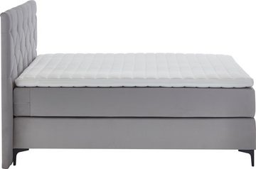 Home affaire Boxspringbett Aiko, 100% vegan, mit tierfreundlichem Bezugssstoff, besonders pflegeleicht