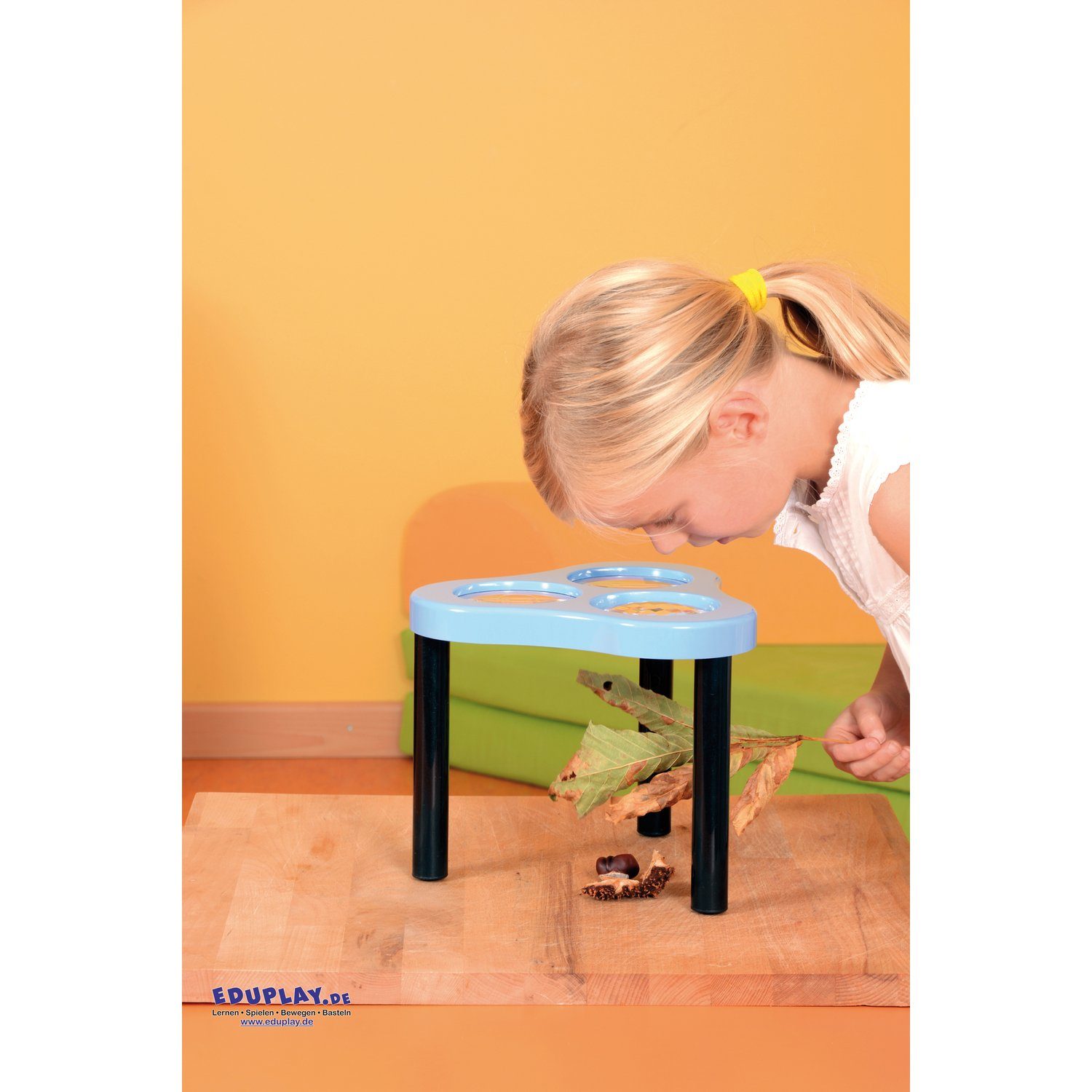 Spielzeug-Gartenset Riesenstandlupe, 3-fach, 24,5 x 24,5 x 20 cm