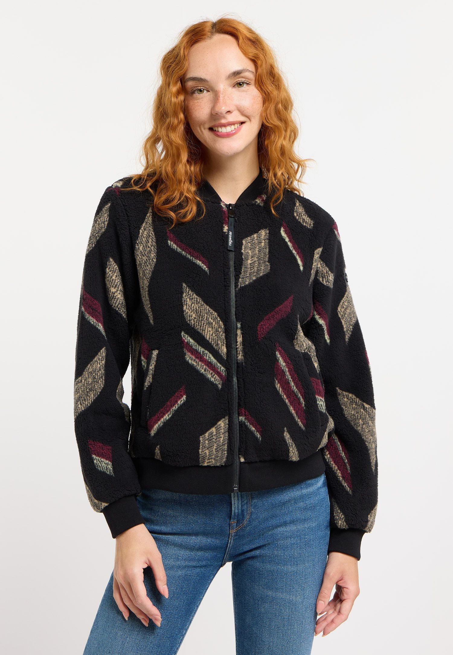 Ragwear Fleecejacke CAIRRO PRINT günstig online kaufen