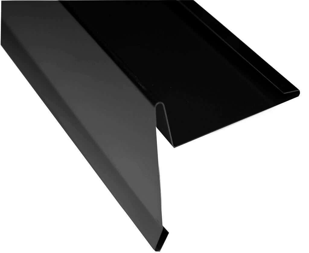 PGH Gartenhaus Ortblech für Sattel- oder Flachdachhäuser, in Naturbelassen