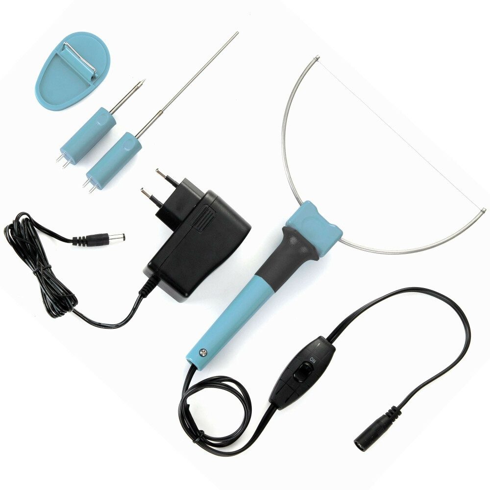 Velleman Cutter 3-in-1 Styroporschneider mit Heißdraht Heißmesser und Gravierstift, (1 St)