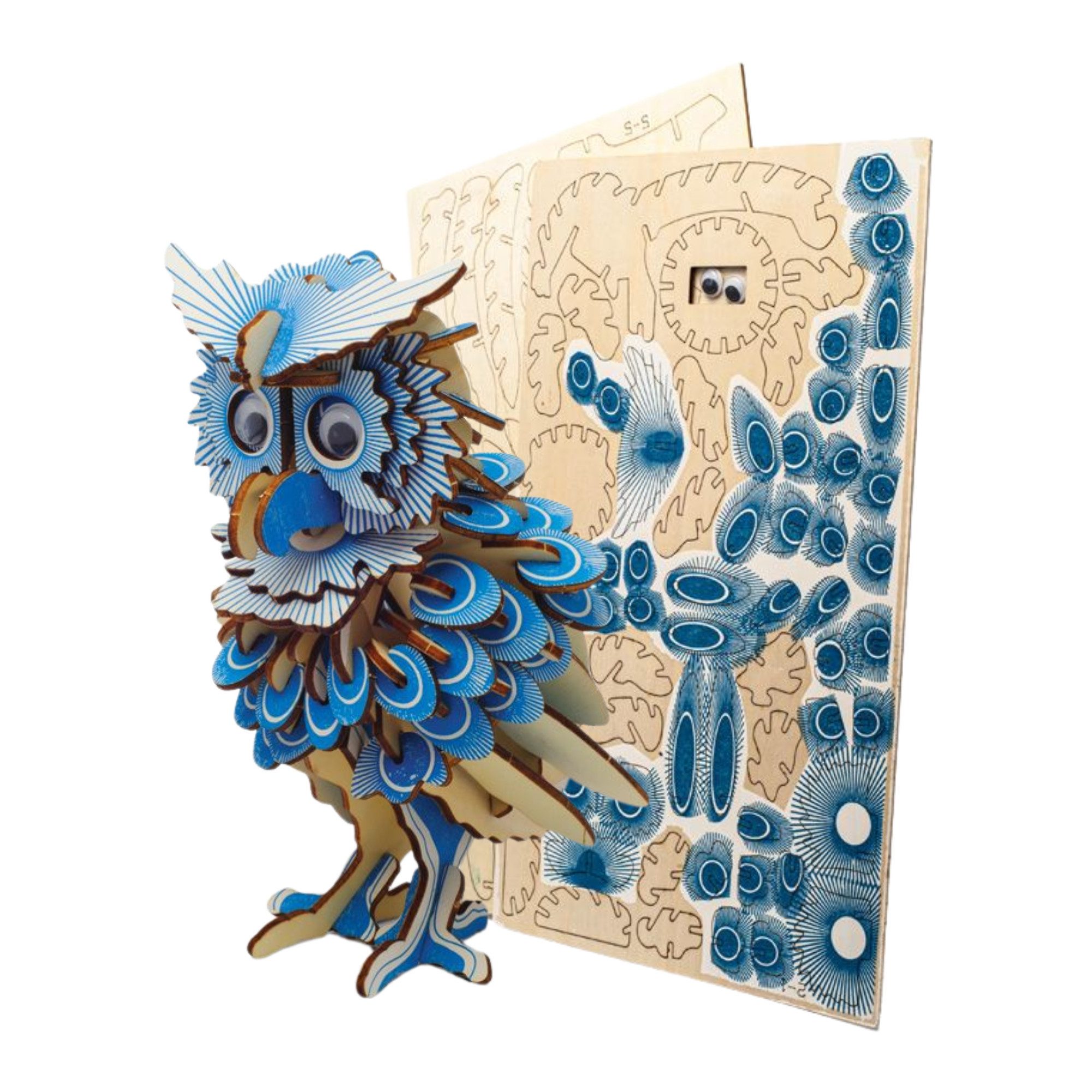 BetterStyle 3D-Puzzle 3D Holz Puzzle Eule Spielzeug für Kinder ab 8 Jahre, günstig online kaufen